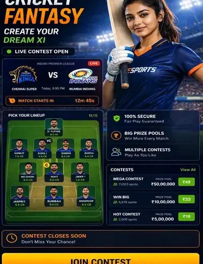 V68bet (v 68 bet) fantasy cricket & matchday visual 3